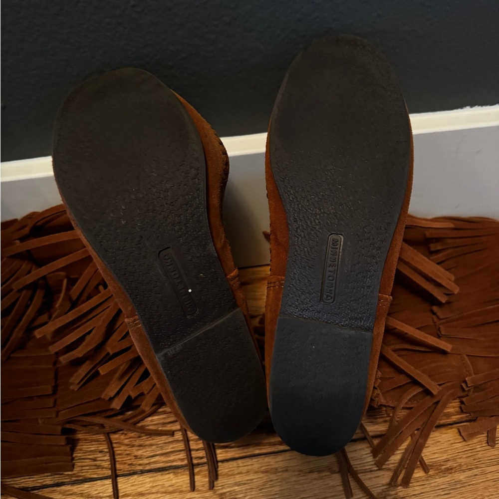 3-Layer Fringe Suede Boot. - image 4